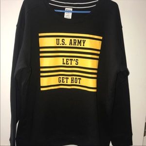 Victoria’s Secret PINK Army crewneck sweatshirt L